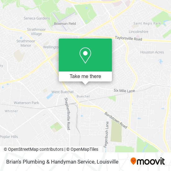 Brian's Plumbing & Handyman Service map