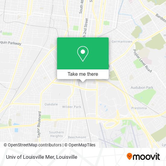 Univ of Louisville Mer map