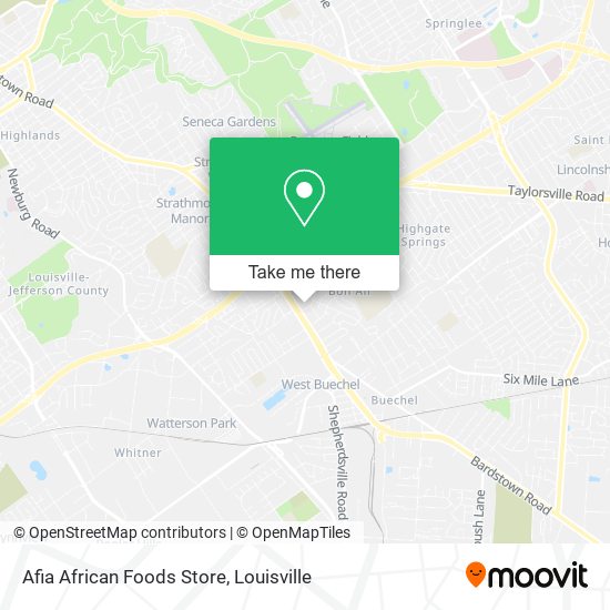 Afia African Foods Store map