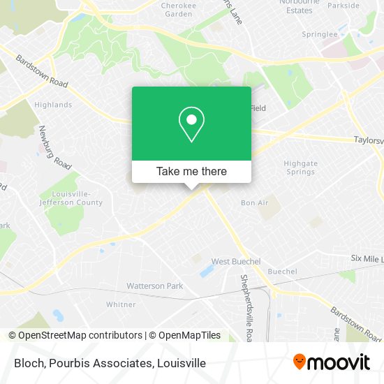 Bloch, Pourbis Associates map