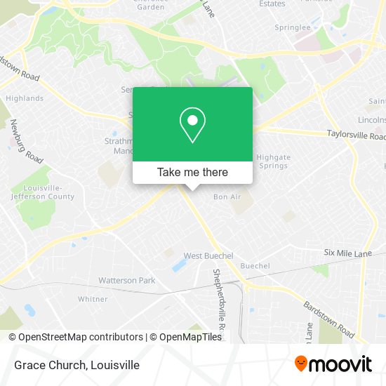 Grace Church map