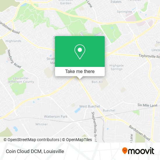 Coin Cloud DCM map