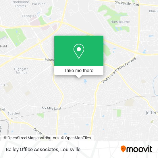 Bailey Office Associates map