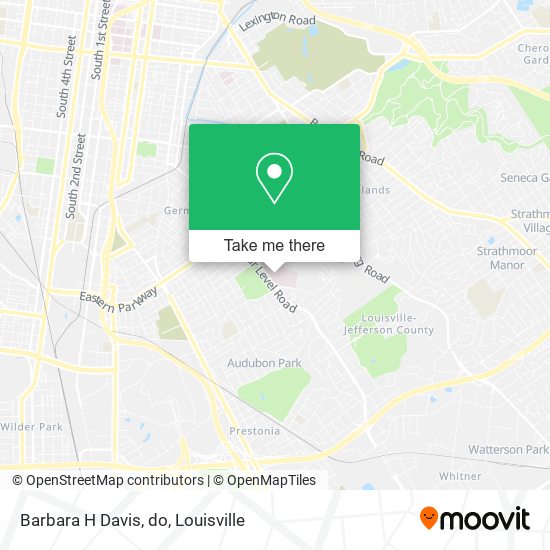 Mapa de Barbara H Davis, do