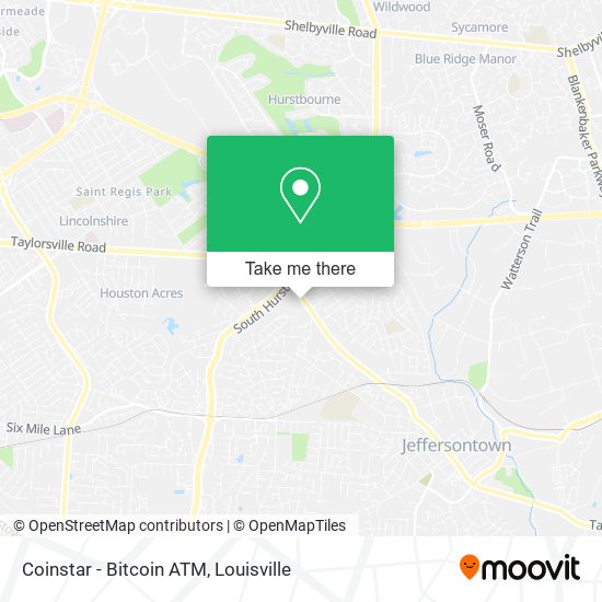 Coinstar - Bitcoin ATM map