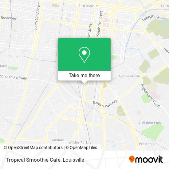Tropical Smoothie Cafe map