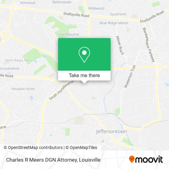 Charles R Meers DGN Attorney map