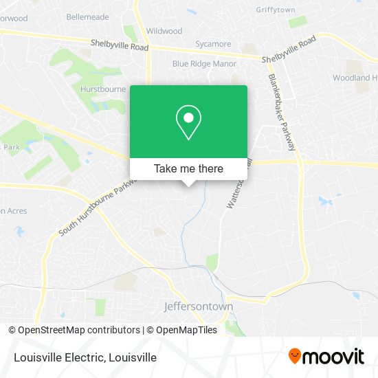 Louisville Electric map