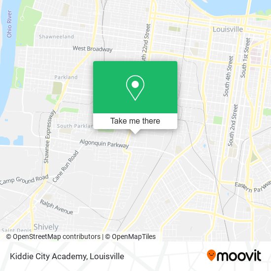 Mapa de Kiddie City Academy