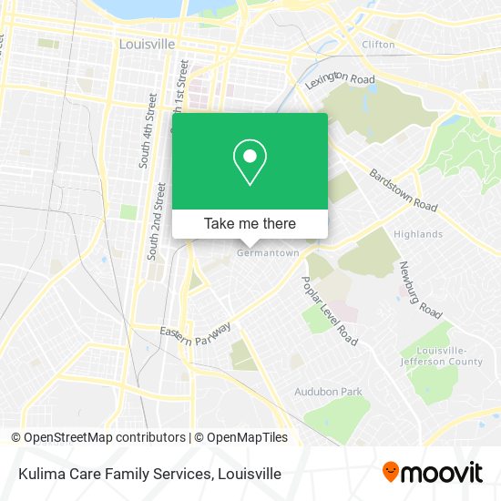 Kulima Care Family Services map