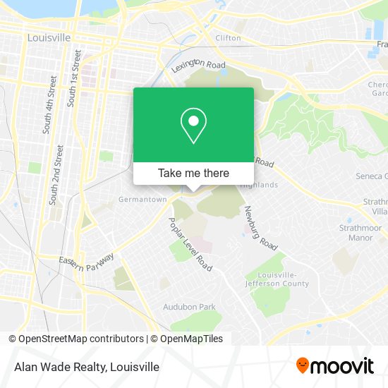 Alan Wade Realty map