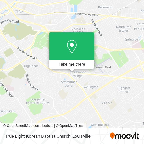 Mapa de True Light Korean Baptist Church