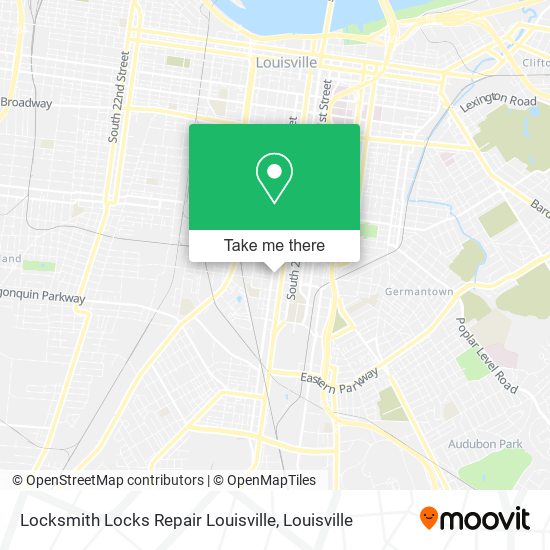 Locksmith Locks Repair Louisville map