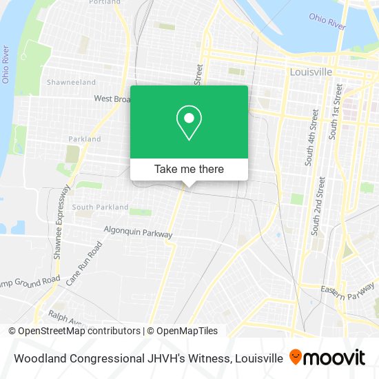 Mapa de Woodland Congressional JHVH's Witness