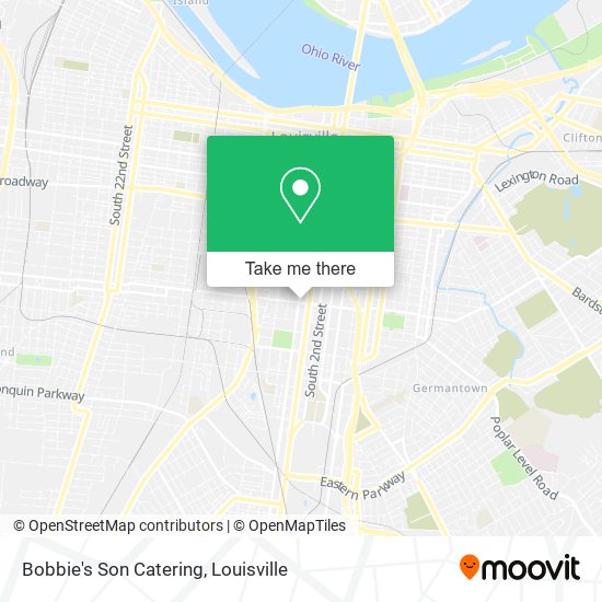 Bobbie's Son Catering map