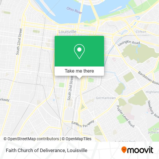 Faith Church of Deliverance map