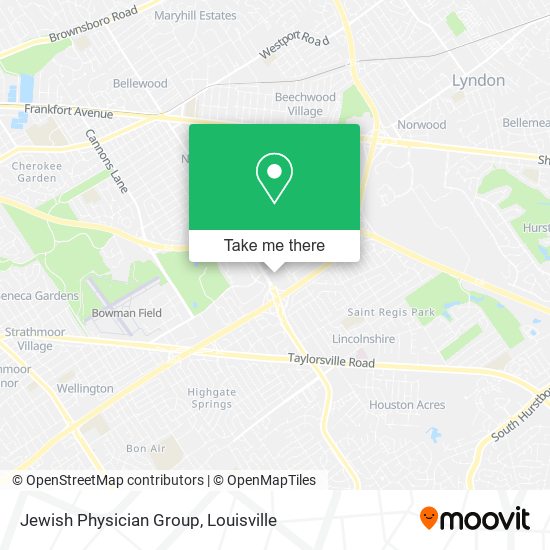 Jewish Physician Group map
