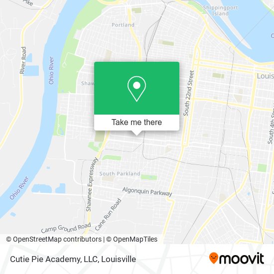 Mapa de Cutie Pie Academy, LLC