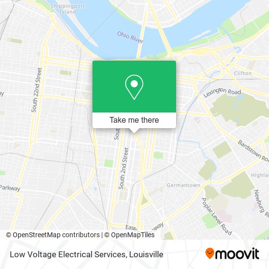 Low Voltage Electrical Services map