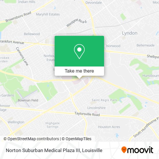 Norton Suburban Medical Plaza III map