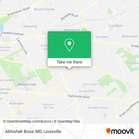 Abhishek Bose, MD map