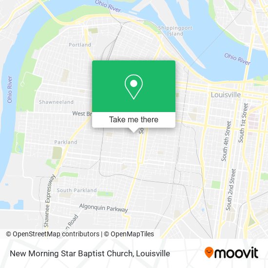 Mapa de New Morning Star Baptist Church