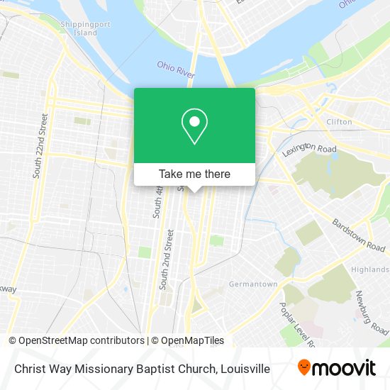 Christ Way Missionary Baptist Church map