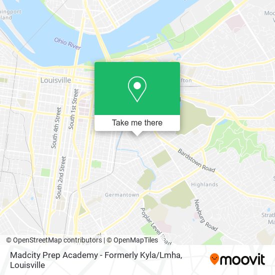 Mapa de Madcity Prep Academy - Formerly Kyla / Lmha