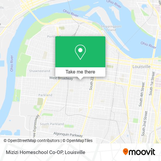 Mizizi Homeschool Co-OP map