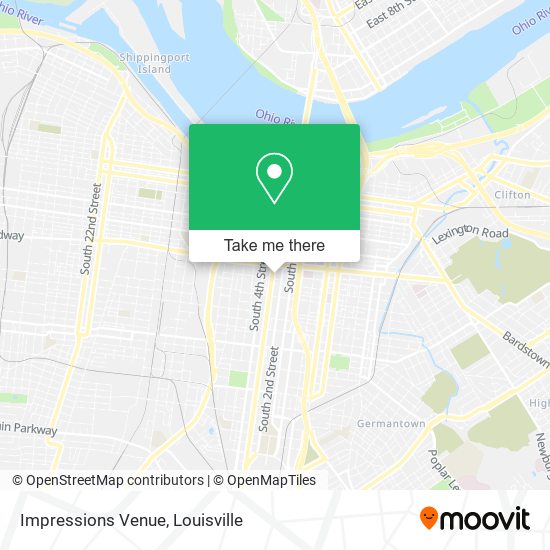 Mapa de Impressions Venue