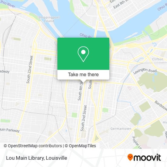 Lou Main Library map