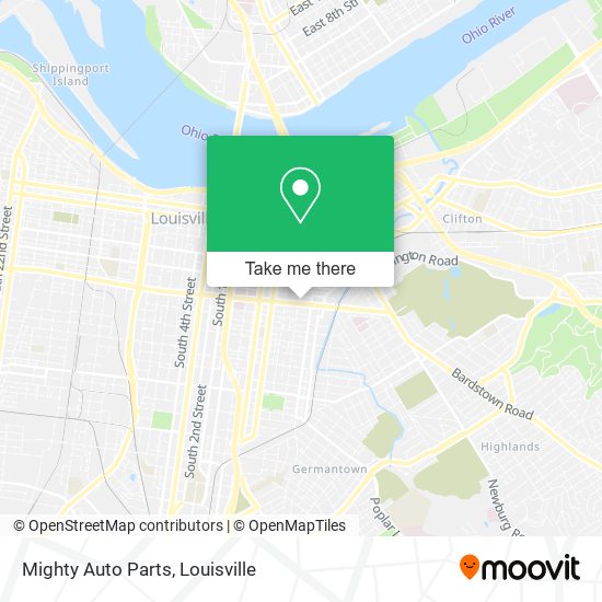 Mighty Auto Parts map