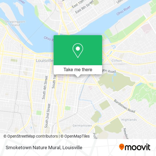 Smoketown Nature Mural map