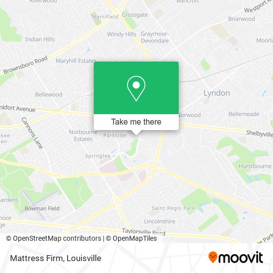 Mapa de Mattress Firm