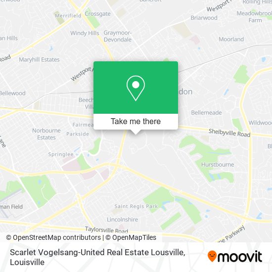 Scarlet Vogelsang-United Real Estate Lousville map