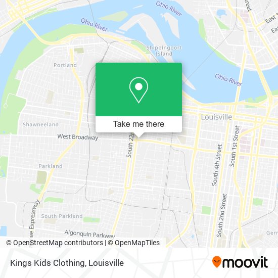 Kings Kids Clothing map