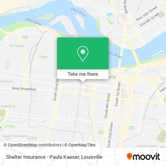 Mapa de Shelter Insurance - Paula Kaeser