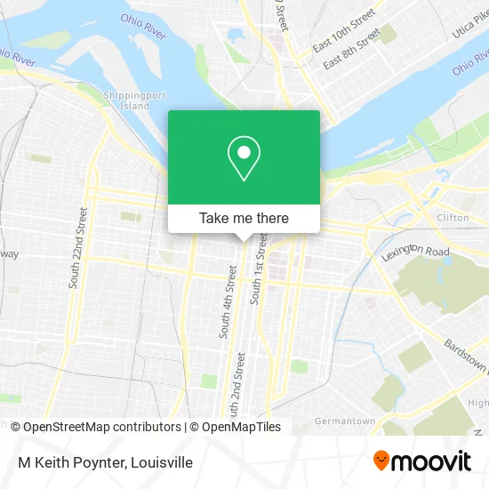 M Keith Poynter map
