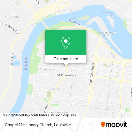 Gospel Missionary Church map