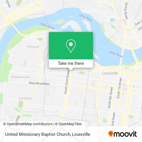 Mapa de United Missionary Baptist Church