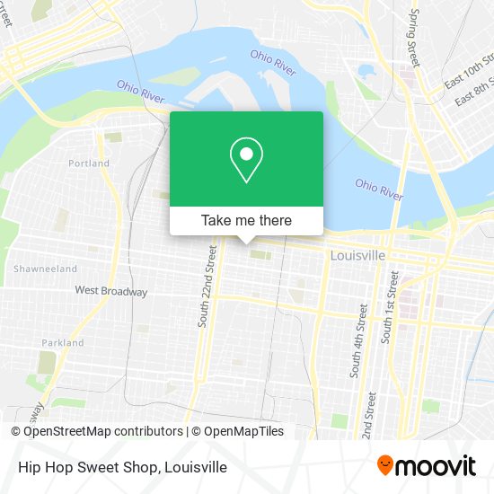 Hip Hop Sweet Shop map