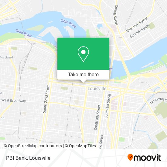 Mapa de PBI Bank