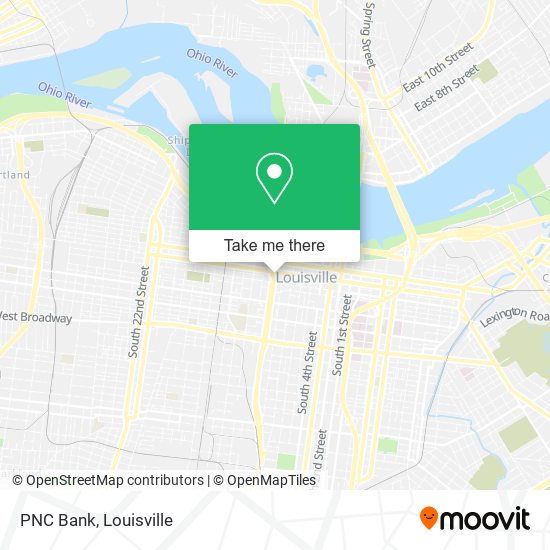 PNC Bank map