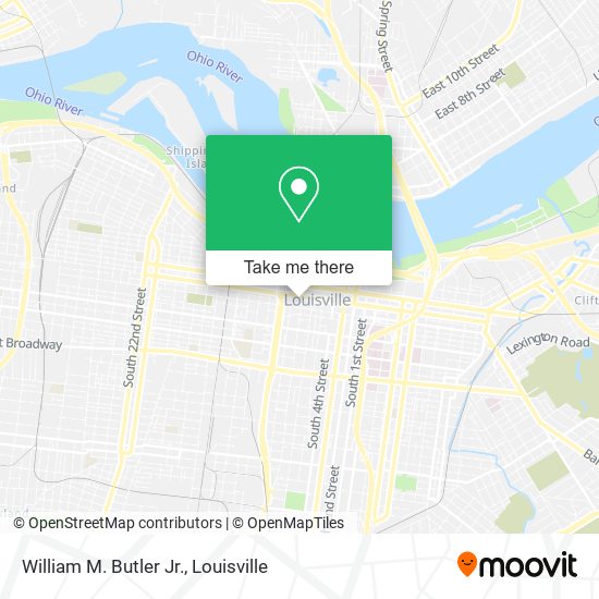 William M. Butler Jr. map