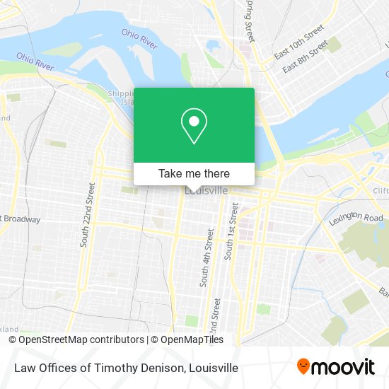 Mapa de Law Offices of Timothy Denison