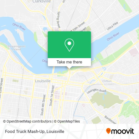 Mapa de Food Truck Mash-Up
