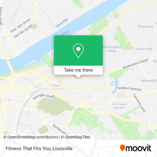 Fitness That Fits You map