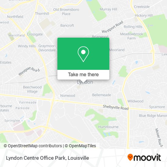 Lyndon Centre Office Park map