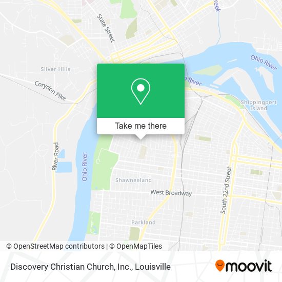 Mapa de Discovery Christian Church, Inc.