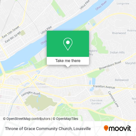 Throne of Grace Community Church map